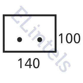 Picture of R3 140 x 100mm - High Spec Lintel