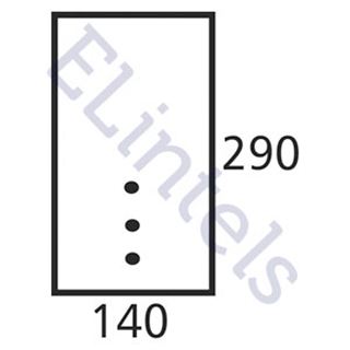 Picture of R11 140 x 290mm - High Spec Lintel