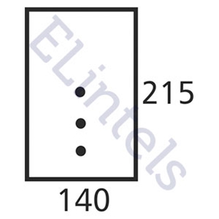 Picture of R8 140 x 215mm - High Spec Lintel