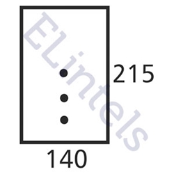 Picture of R8 140 x 215mm - High Spec Lintel - Length 900mm