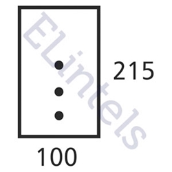 Picture of R9 100 x 215mm - High Spec Lintel - Length 900mm