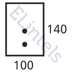 Picture of R6 100 x 145mm - High Spec Lintel - Length 900mm